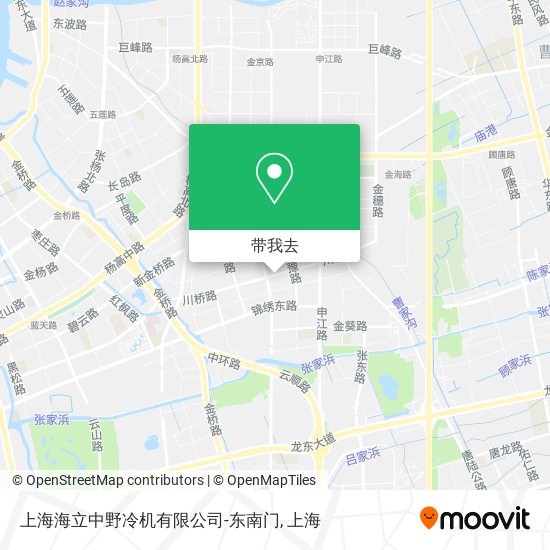 上海海立中野冷机有限公司-东南门地图