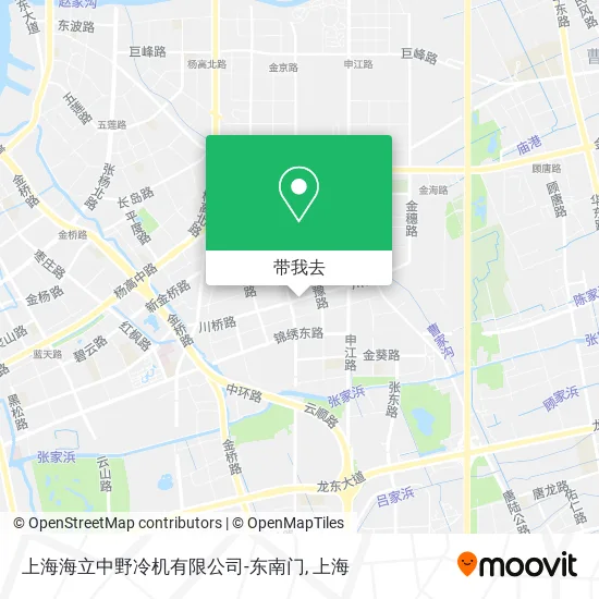 上海海立中野冷机有限公司-东南门地图