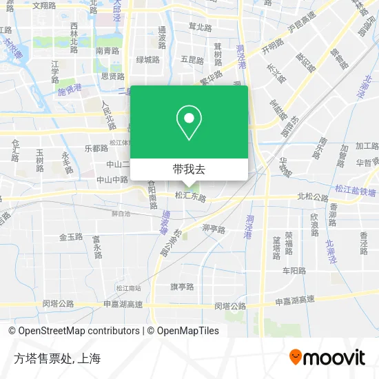 方塔售票处地图
