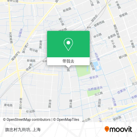 旗忠村九街坊地图