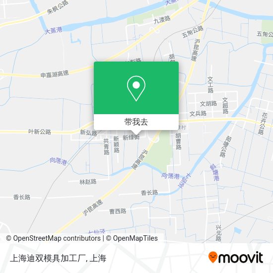 上海迪双模具加工厂地图