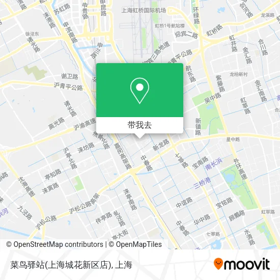 菜鸟驿站(上海城花新区店)地图