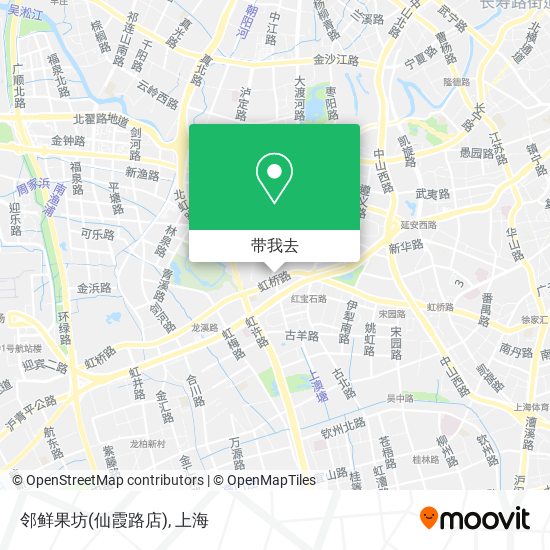 邻鲜果坊(仙霞路店)地图