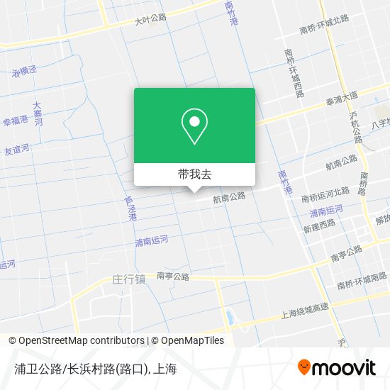 浦卫公路/长浜村路(路口)地图