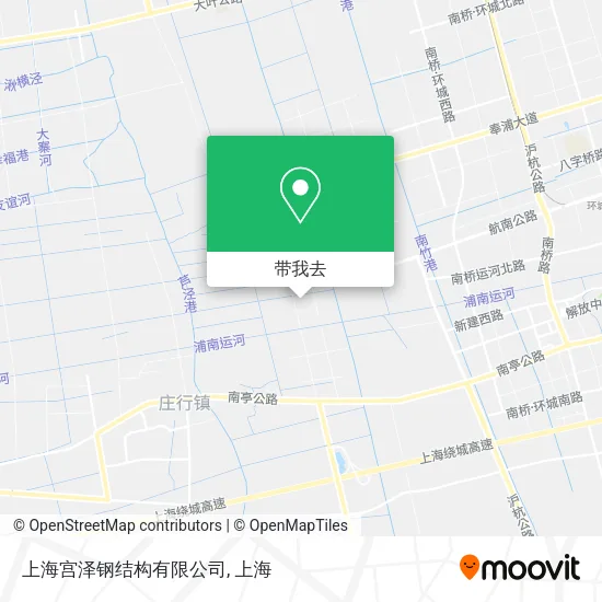 上海宫泽钢结构有限公司地图