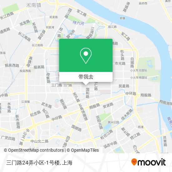 三门路24弄小区-1号楼地图