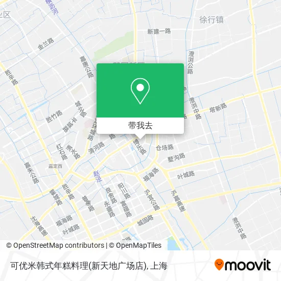 可优米韩式年糕料理(新天地广场店)地图