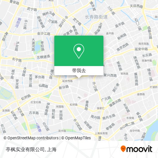 亭枫实业有限公司地图