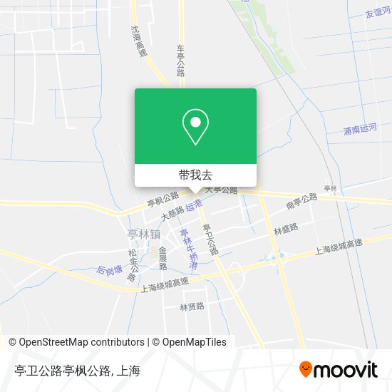 亭卫公路亭枫公路地图