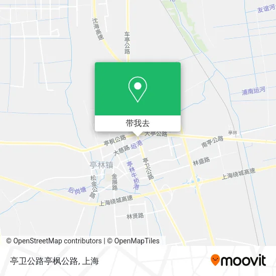 亭卫公路亭枫公路地图