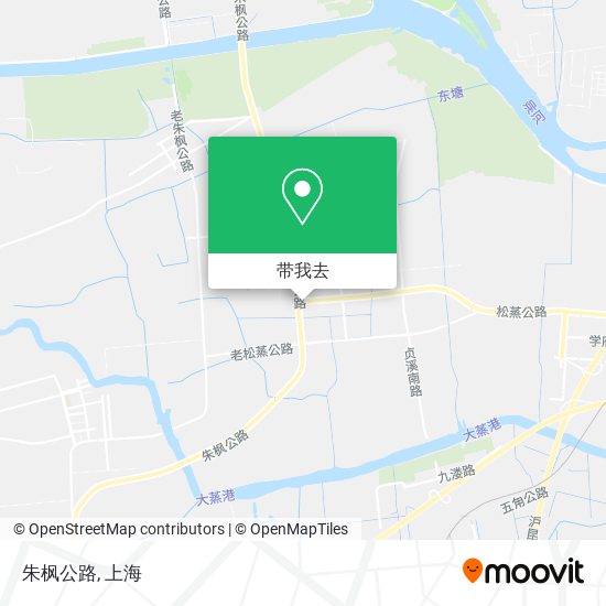 朱枫公路地图