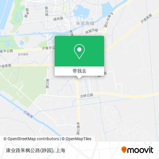 康业路朱枫公路(静园)地图