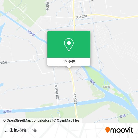 老朱枫公路地图