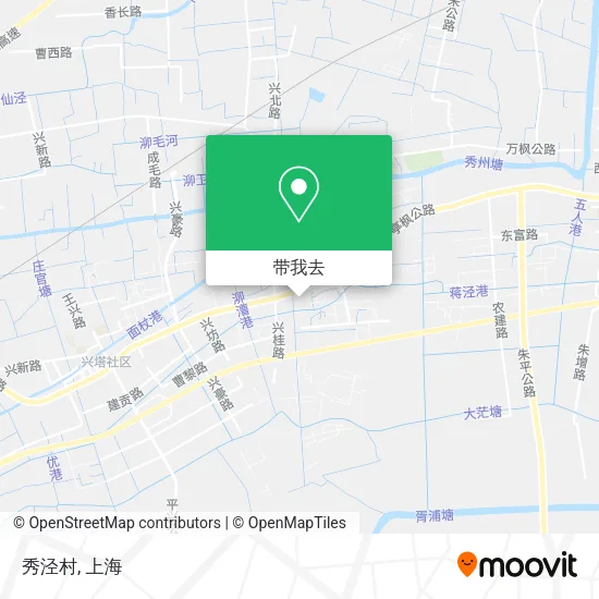 秀泾村地图