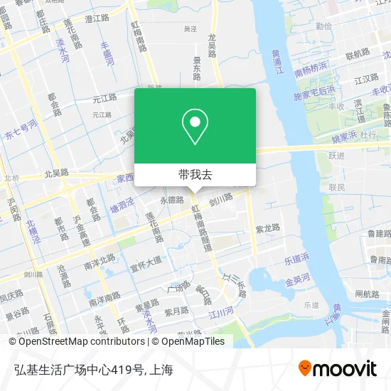 弘基生活广场中心419号地图