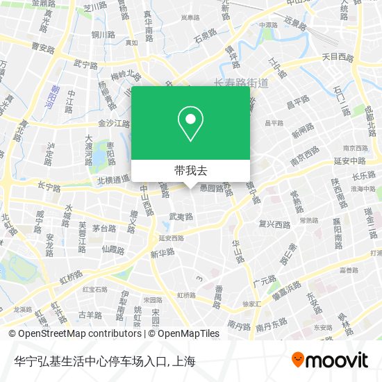 华宁弘基生活中心停车场入口地图