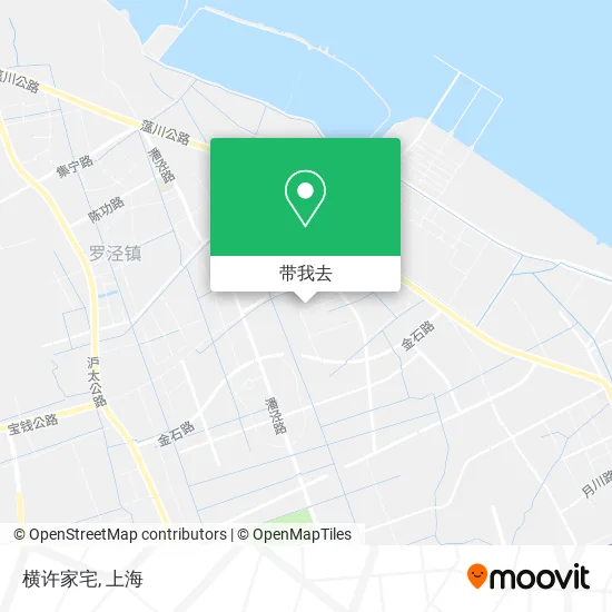 横许家宅地图