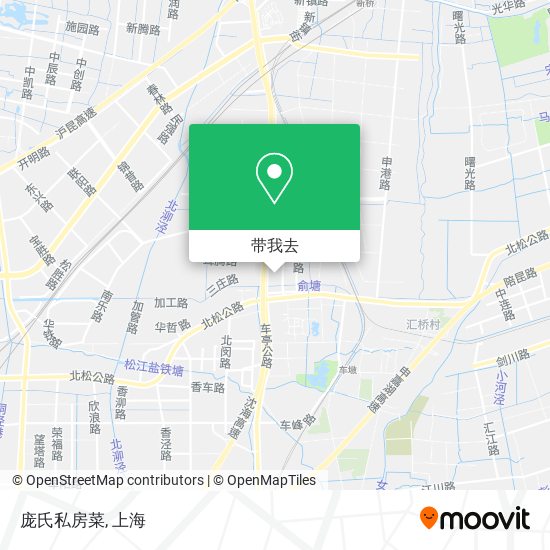 庞氏私房菜地图