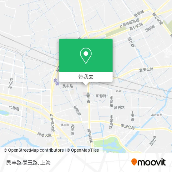 民丰路墨玉路地图