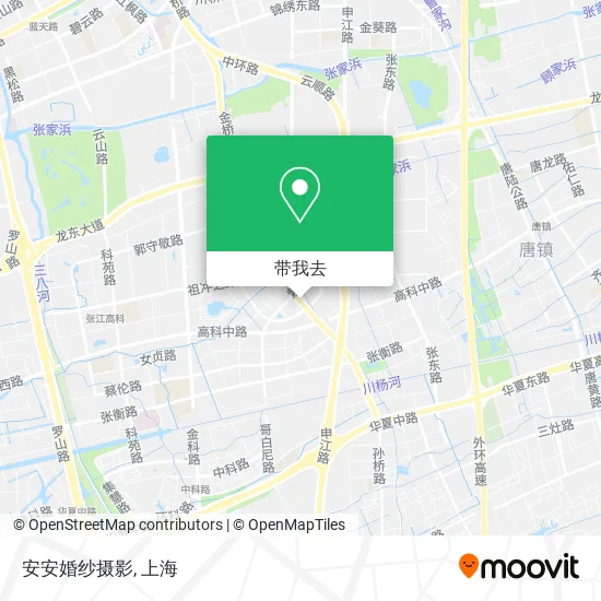 安安婚纱摄影地图