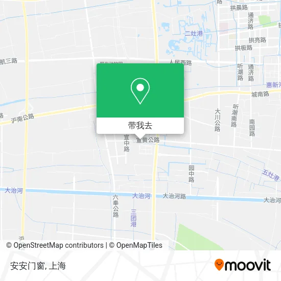 安安门窗地图