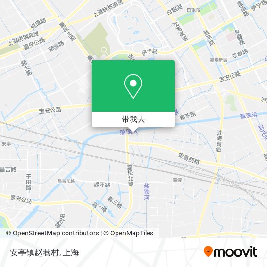 安亭镇赵巷村地图