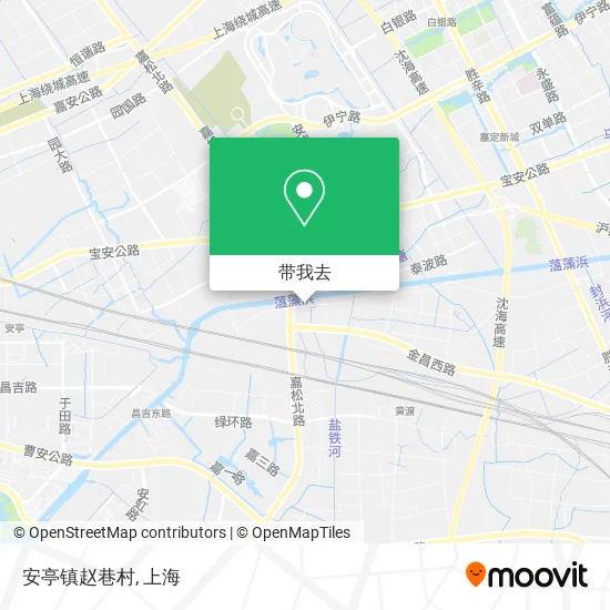 安亭镇赵巷村地图