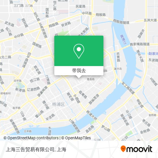 上海三告贸易有限公司地图