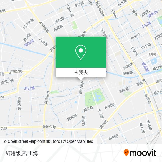 锌港饭店地图