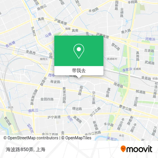 海波路850弄地图