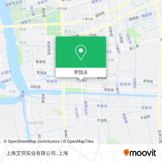 上海艾羽实业有限公司地图
