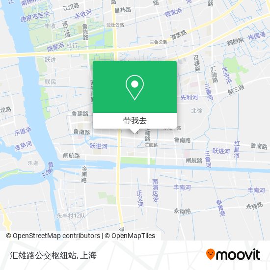 汇雄路公交枢纽站地图