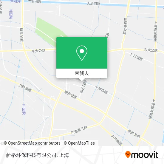 萨格环保科技有限公司地图