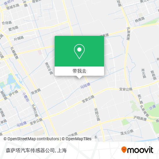 森萨塔汽车传感器公司地图