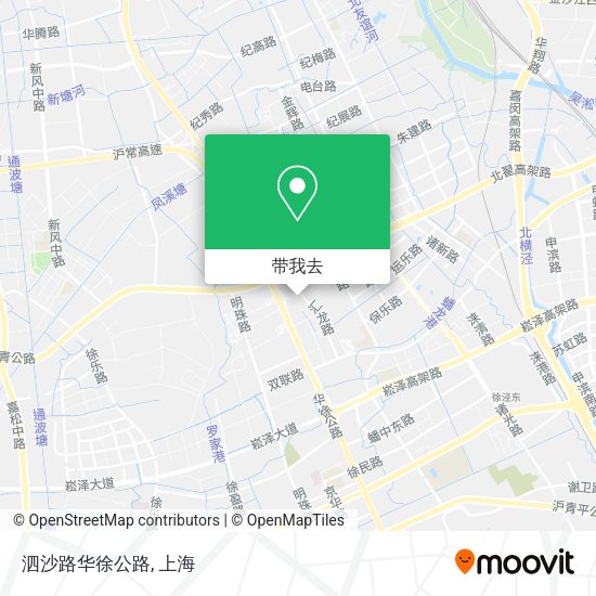泗沙路华徐公路地图