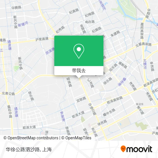 华徐公路泗沙路地图