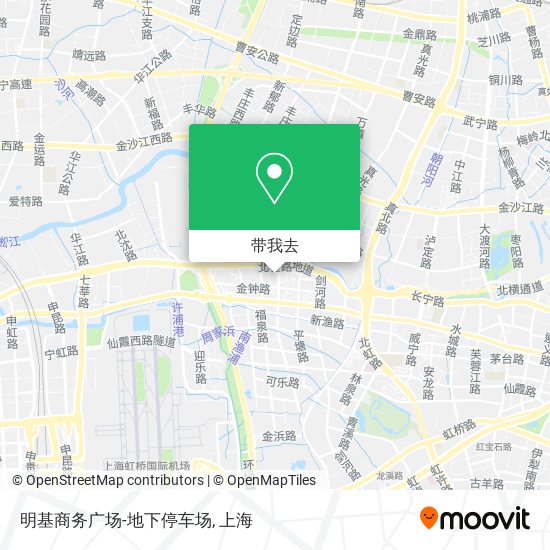 明基商务广场-地下停车场地图