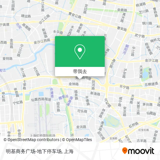 明基商务广场-地下停车场地图
