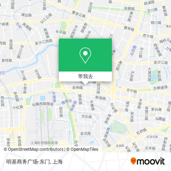 明基商务广场-东门地图