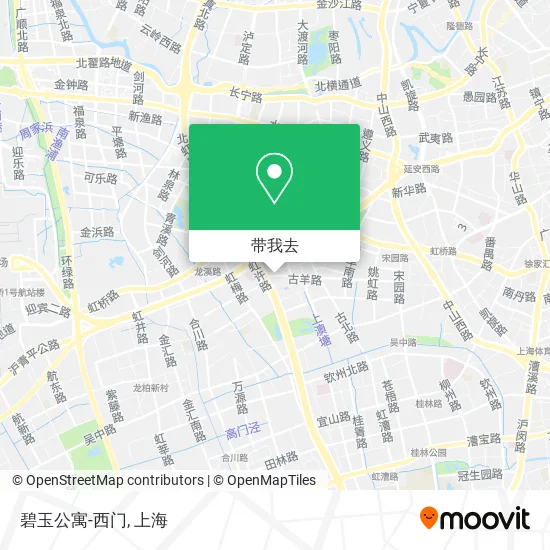 碧玉公寓-西门地图