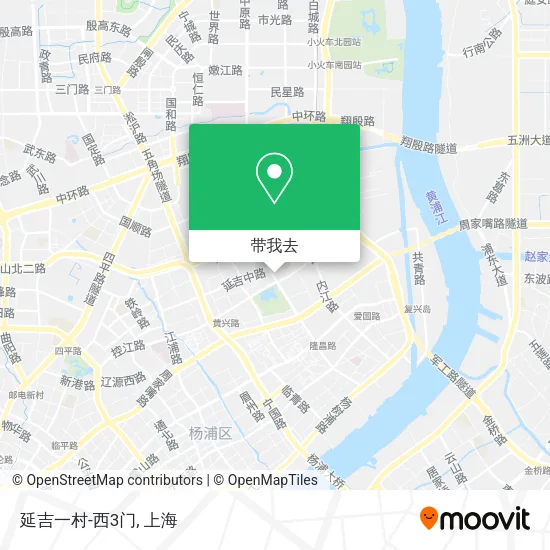 延吉一村-西3门地图