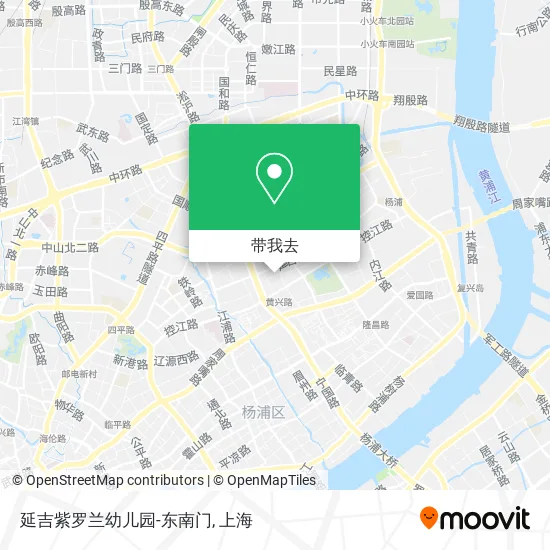 延吉紫罗兰幼儿园-东南门地图