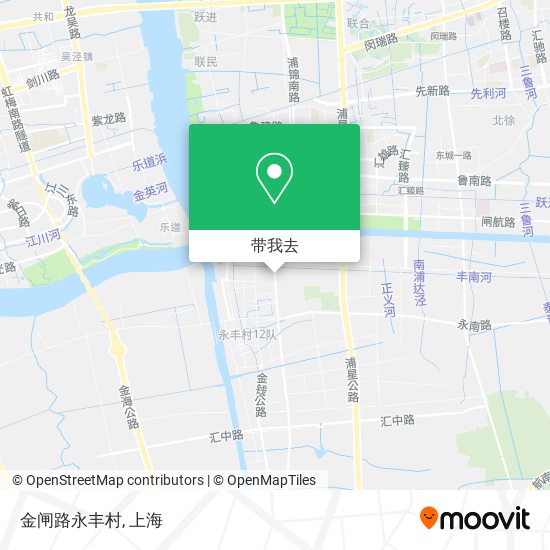 金闸路永丰村地图