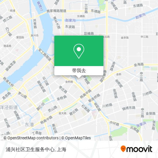 浦兴社区卫生服务中心地图