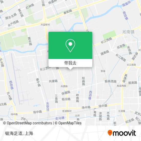 银海足道地图
