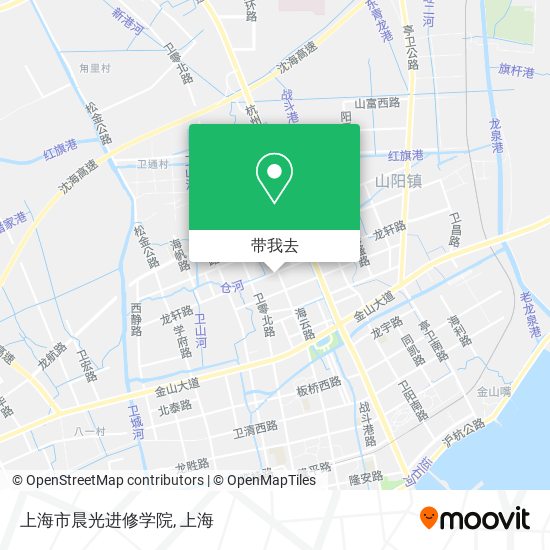 上海市晨光进修学院地图