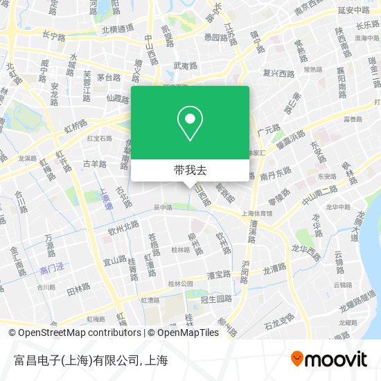 富昌电子(上海)有限公司地图