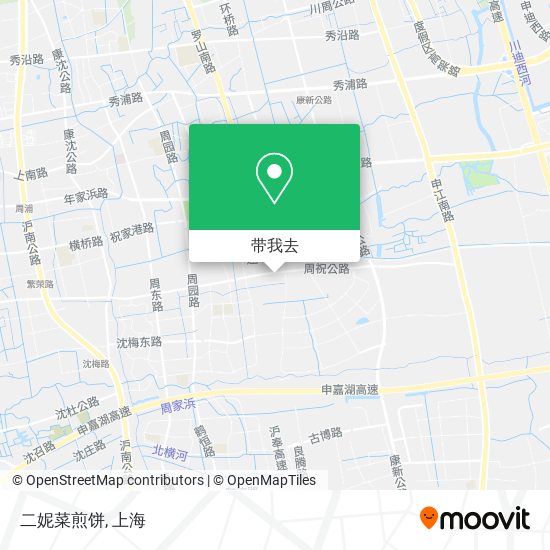 二妮菜煎饼地图