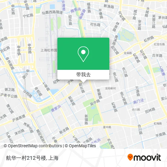 航华一村212号楼地图