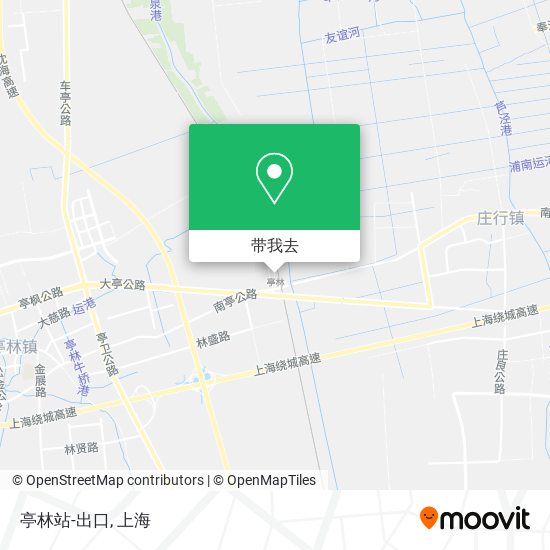 亭林站-出口地图